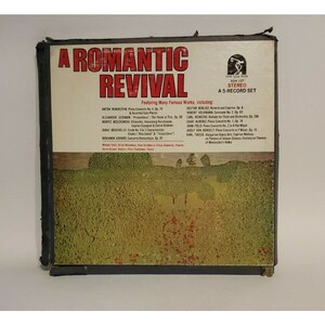 A Romantic Revival 5 Record Set Vinyl Box Sine Sua Non SQN 107 Godard Scriabin