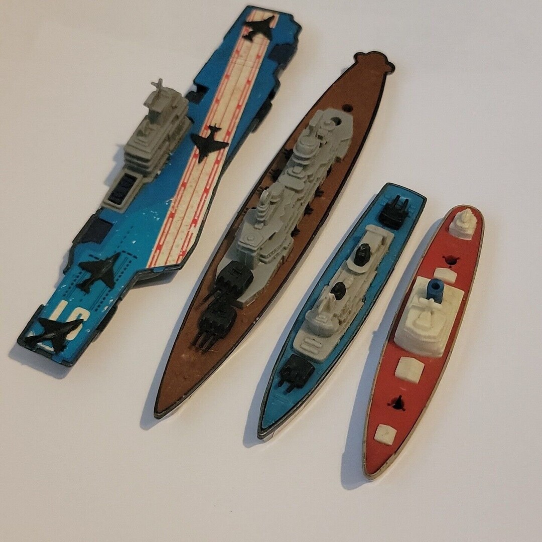 Vintage Tootsietoy Aircraft Carrier Battleship Destroyer Cargo - Etsy