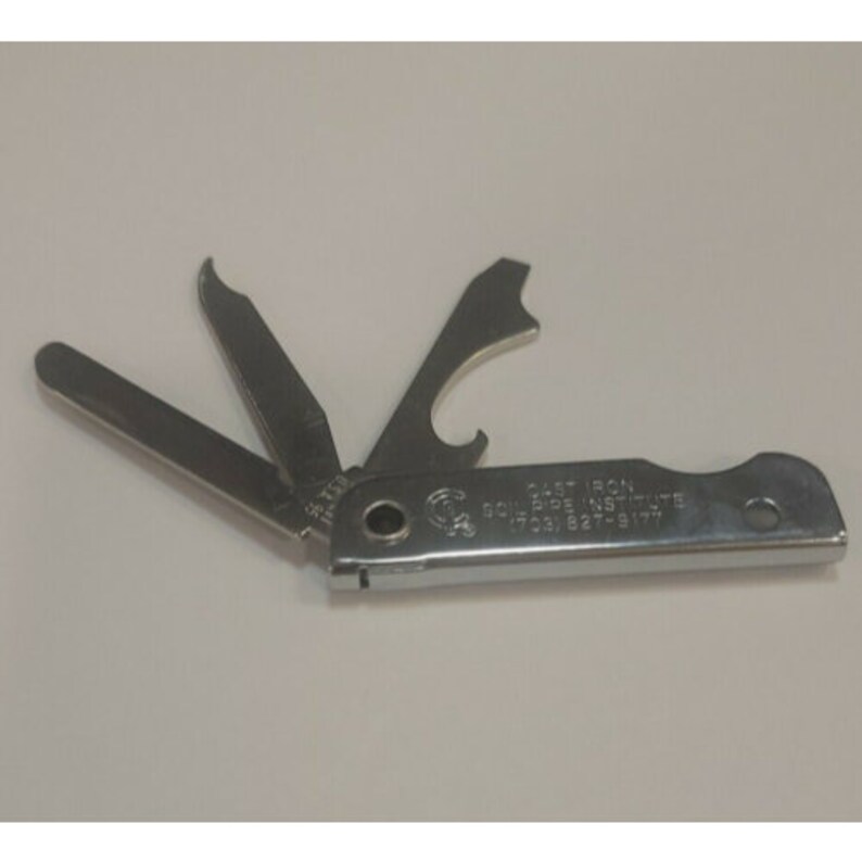 Vintage Bassett Trim Trio Pocket Knife Tools Cast Iron Soil Etsy