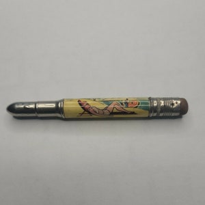 Vintage Bullet Pencil Pin-Up Girl Woman Bikini St Augustine Florida souvenir
