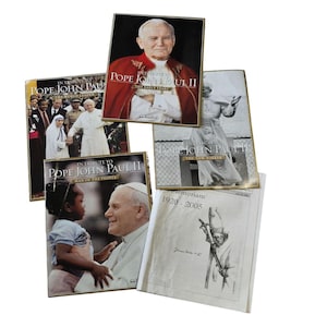Papa Giovanni Paolo II New York Post Riviste Upper Saddle River NJ Church Bulletin