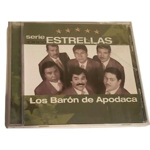 Los Baron de Apodaca CD Série Cinco Estrellas Espanol Música Espanhola Música Latina