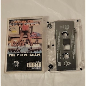The 2 Live Crew Move Somthin&#39; Audio Cassette Tape Parental Advisory Explicit