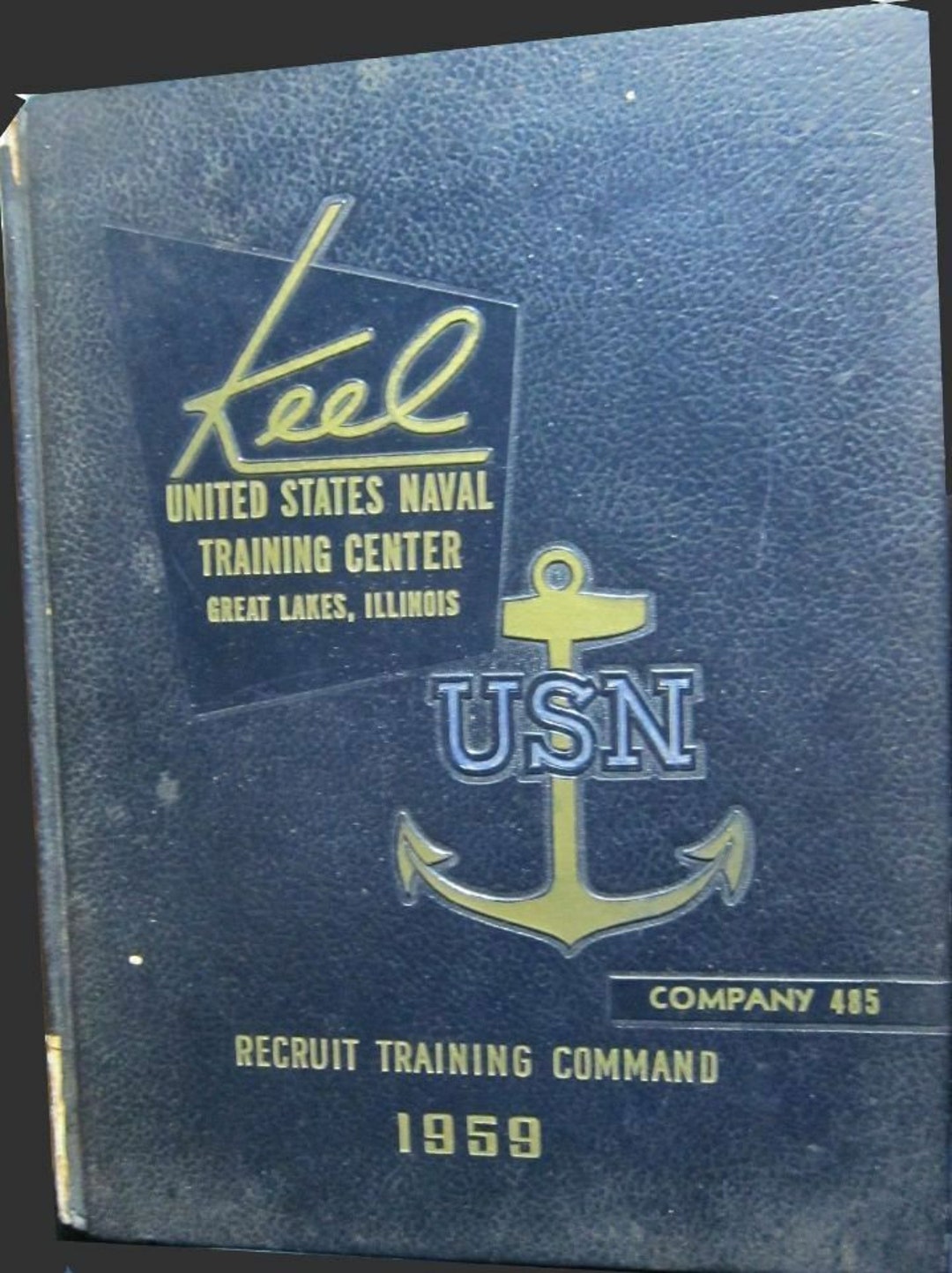 1959 US Navy Recruit Training Yearbook the Keel Great Lakes IL Etsy