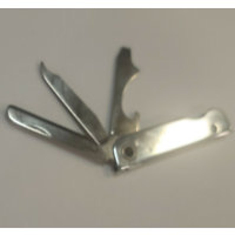 Vintage Bassett Trim Trio Pocket Knife Tools Cast Iron Soil Etsy