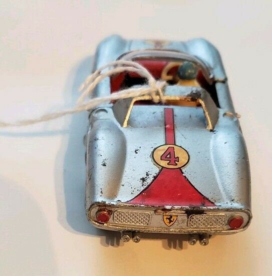 Vintage Mercury Toys Ferrari Silver With Driver 4 330P