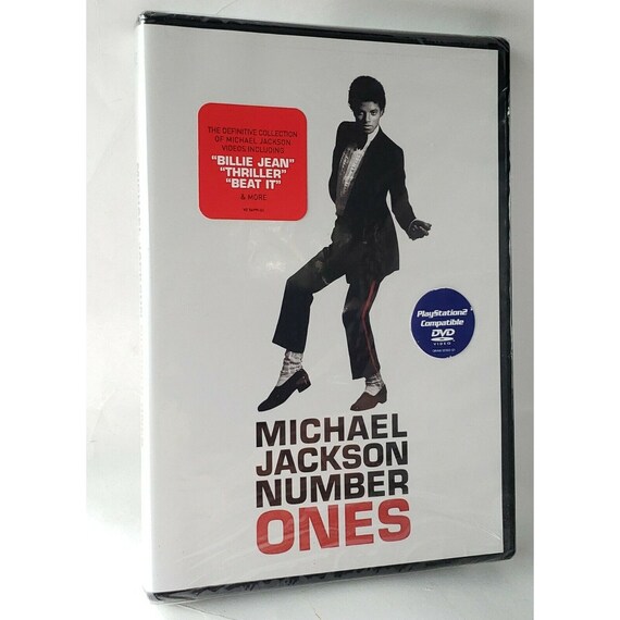 Michael Jackson Number Ones DVD Playstation 2 Compatible New