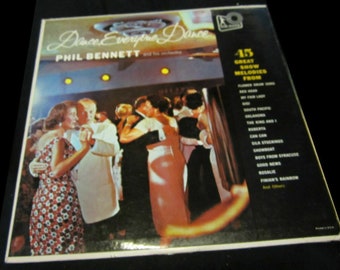 Dance Everyone Dance by Phil Bennett and his Orchestra vintage vinyl record