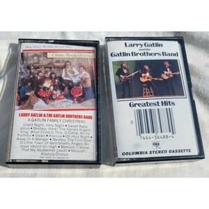 Larry Gatlin & The Gatlin Brothers Band Cassette Tape Greatest Hits Christmas
