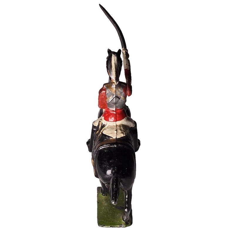 Britains Toy Soldier Royal Lifeguards Mounted Horse Vintage Antique