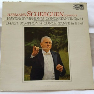 Hermann Scherchen Haydn Danzi Vinyl Symphonia Concertantes 84 B Flat Record