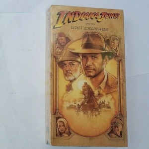 Indiana Jones and the Last Crusade VHS Video Tape Factory Sealed 1989 Paramount