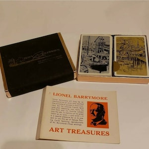 Roy A Glisson agente de bienes raíces Deerfield Beach FL Jugando cartas Lionel Barrymore Arte