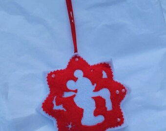Mickey Mouse Adorno de Navidad Tela de felpa Disney