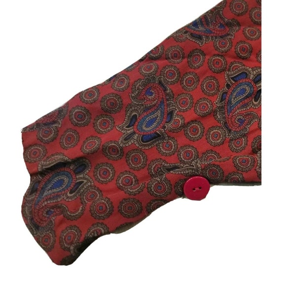 MJ Ronnie Heller for Neiman Marcus Red Paisley Se… - image 4