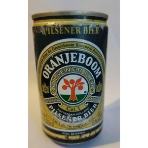 Oranjeboom Holland Beer Can 330ml Empty Brewerania Import Pull Tab