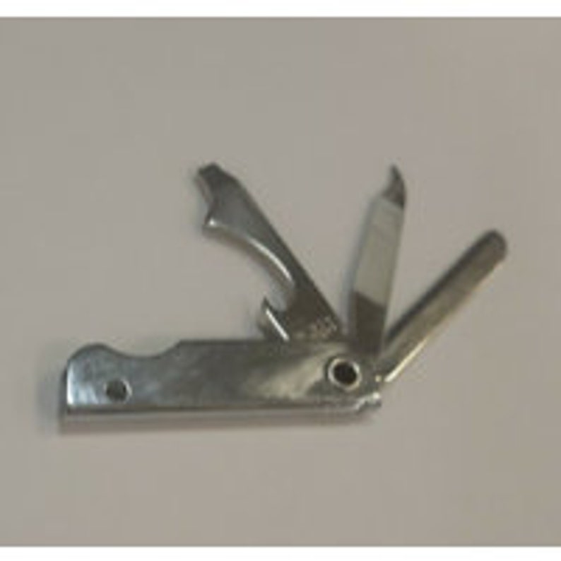 Vintage Bassett Trim Trio Pocket Knife Tools Cast Iron Soil Etsy