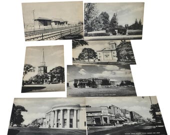 Vintage Dumont NJ Postcards Bergen County New Jersey Antique Post Cards Ed Wells