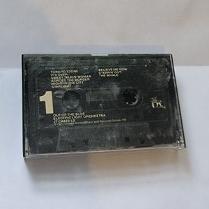Electric Light Orchestra Out of the Blue Black Cassette Tape UNIQUEMENT sans insertion