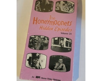 The Honeymooners VHS Box Set // Classic 39 // Sealed New Old Stock
