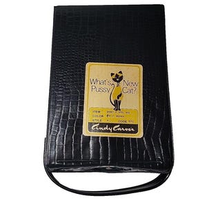 Vintage Perücke Box Cindy Carver Was gibt's Neues Pussy Cat Shake-a-Style Perücke Fall