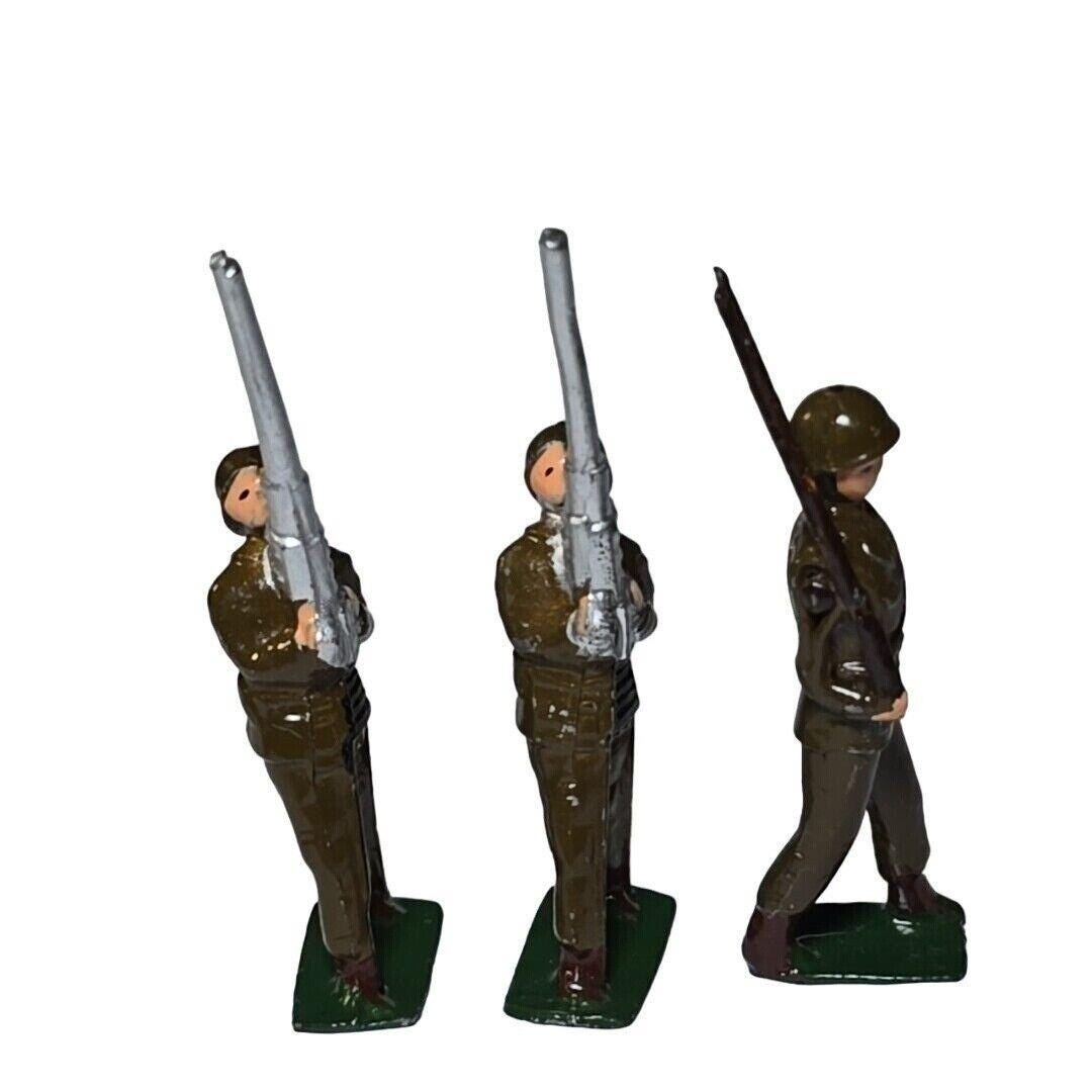 Vintage Lead Toy Soldiers Made in Japan Sonsco Alps Toy JA72 JA73