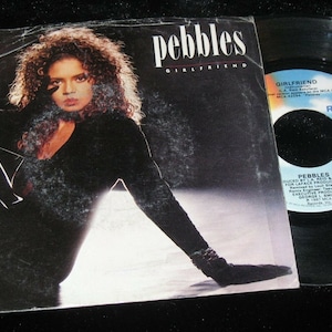 Pebbles Girlfriend Vinyl Single 45 RPM 7&quot; Single Record MCA 53185