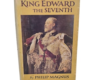 Rey Eduardo VII Felipe Magno 1964 Primera edición Tapa dura Sobrecubierta