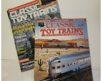 Classic Toy Trains Tijdschriften januari 1994 maart 2002 Vintage Treinen Railroad