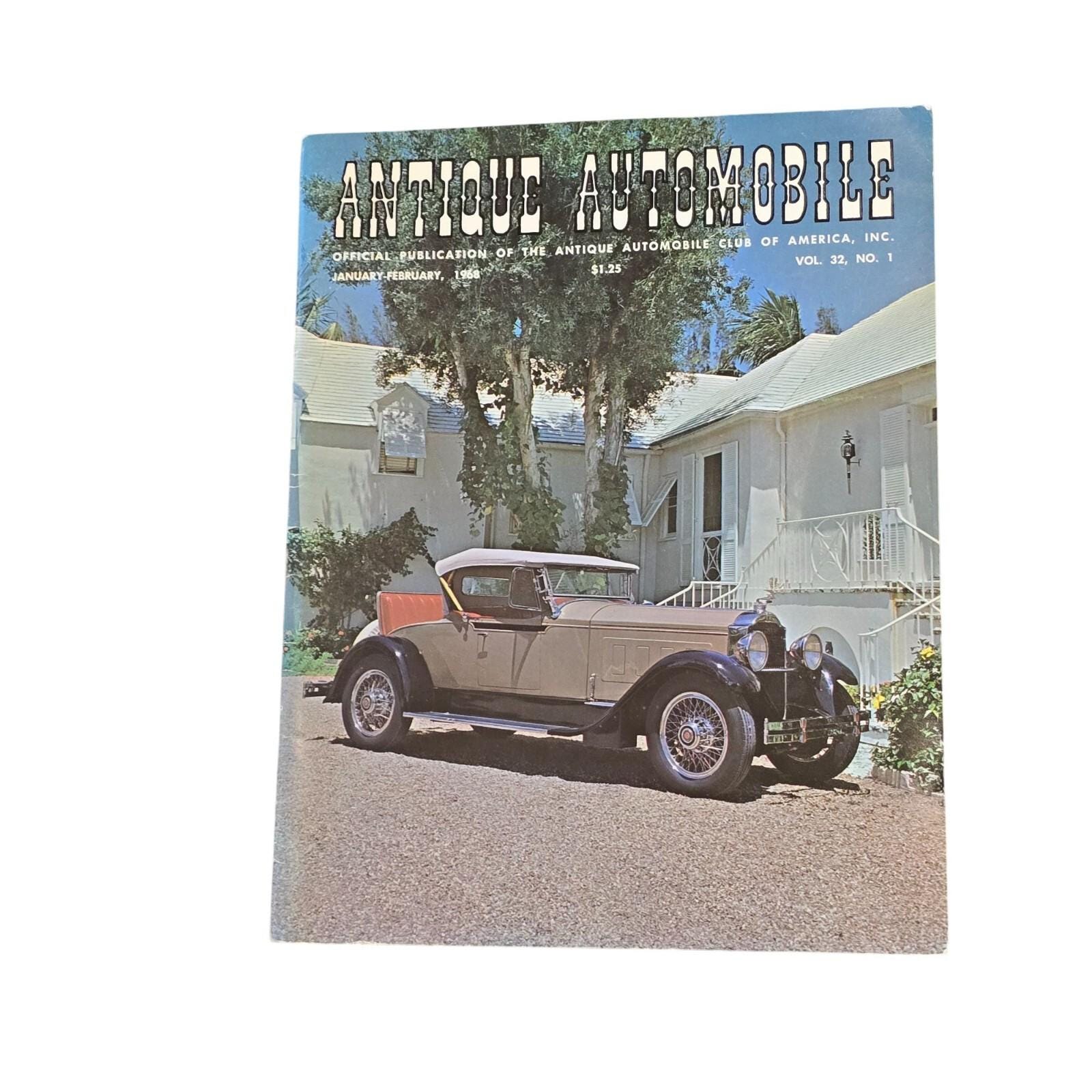 アンティーク・オートモービル・マガジン 1968年1月2月号 第32巻 第1号