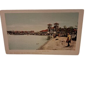 Carte postale ancienne City Park Lake Denver Colorado 1900s Carte postale ancienne 1900s