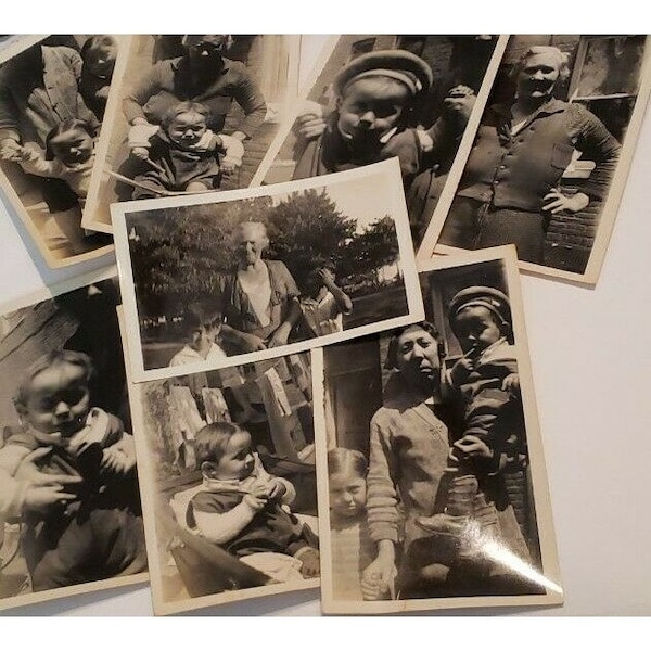 Antique Photos Norwegian Jewish Grandmother Norway Snapshot Photographs 1930s