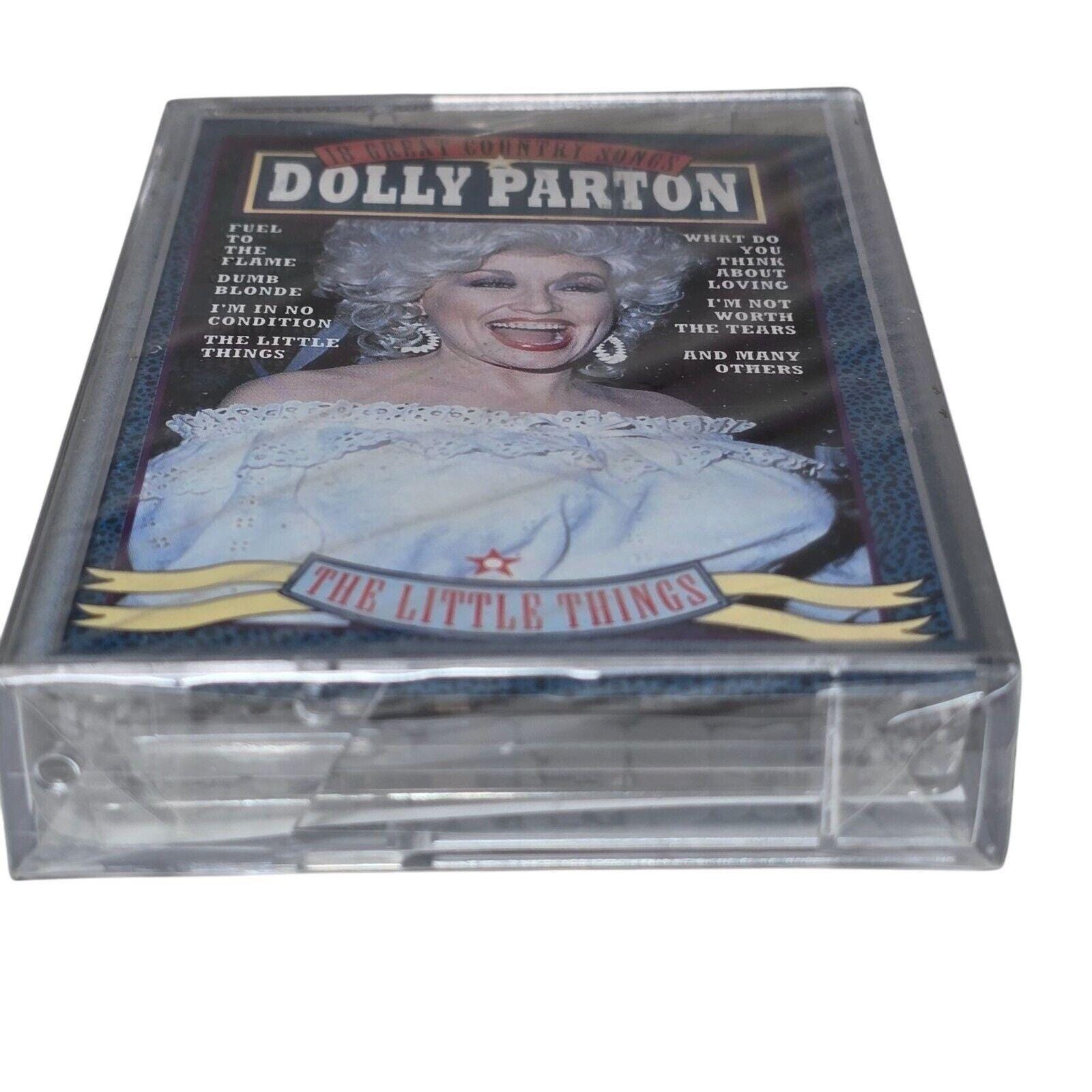 Dolly Parton the Little Things Cassette Tape Dumb Blonde Busy