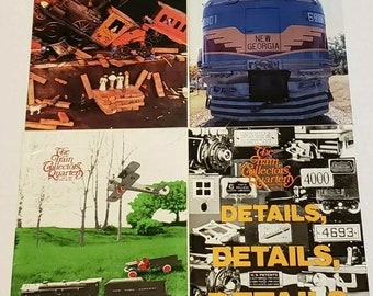 1990 The Train Collectors Quarterly magazine vol 36 januari april juli oktober