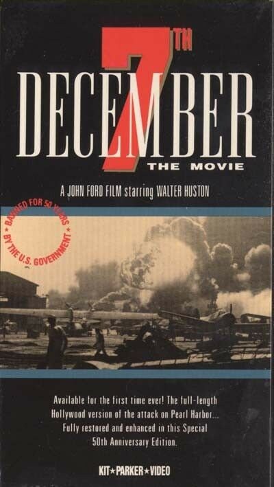 December 7 the Movie VHS Video Tape Pearl Harbor D Day WWII - Etsy