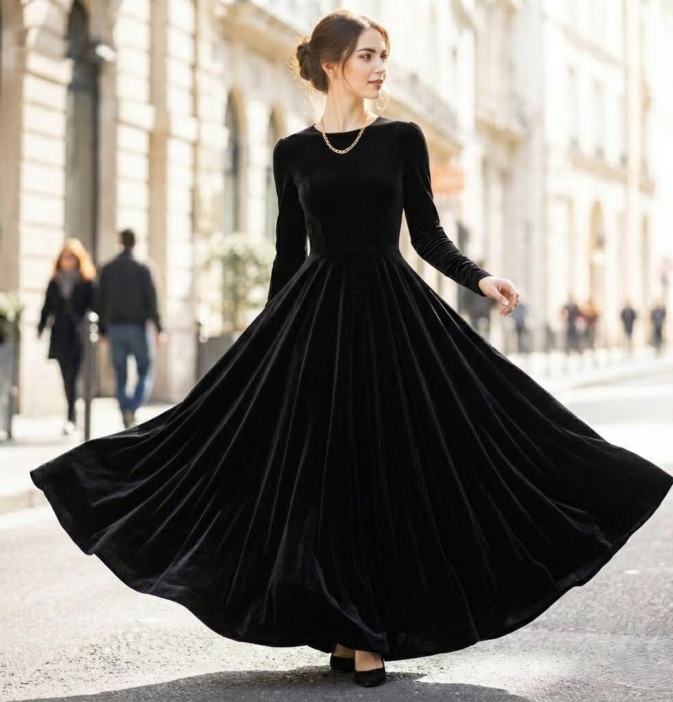 Floor Length Flapper Dress - Etsy