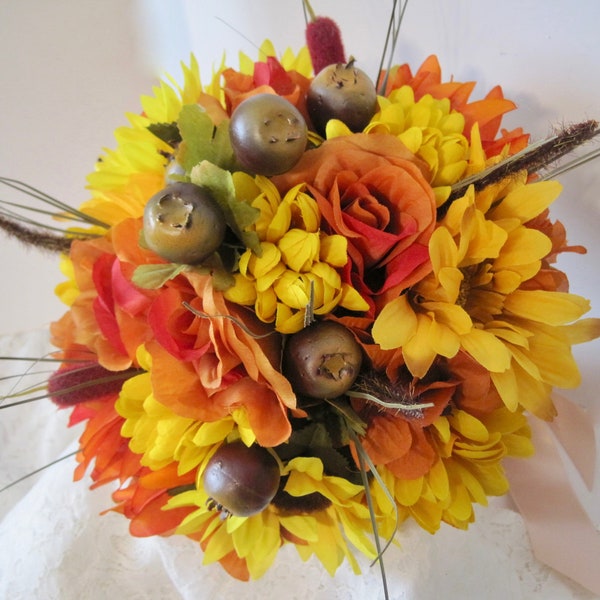 Fall Bouquet, Bridal Bouquet, Budget Bouquets, Wedding Bouquet, Wedding Flowers, Brides Bouquet, Bridesmaid Bouquet. Bridal Flowers