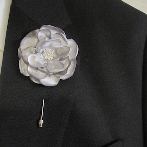 Boutonniere Lapel Flower Pocket Flower Men's Suit Flower Choose Color Boutonniere Pocket flower Lapel Pin Wedding Flower Father of the Bride