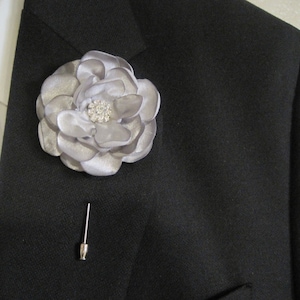 Custom Flower Lapel Pins from Clothing — Memorable Handmade Gifts