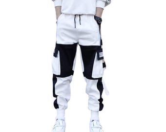 Men’s Cargo Techwear Jogger Oversized Hip Hop Pants