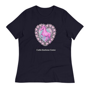 Licorne T-shirt coupe relax pour femme