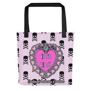 goth doll Tote bag