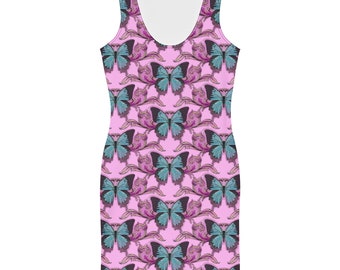 vestido mariposa