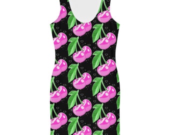 Vestido Cereza Negro