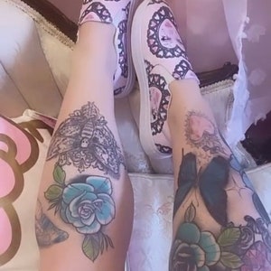 Clown girl Women’s slip-on canvas shoes
