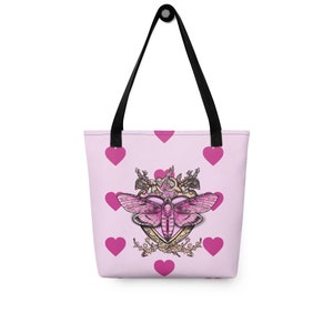 Death moth Tote bag