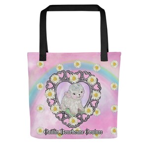 Lamb dasiy pastel Tote bag