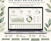 Annual Budget Spreadsheet Template | Yearly Budget Planner | Excel & Google Sheets Finance Tracker