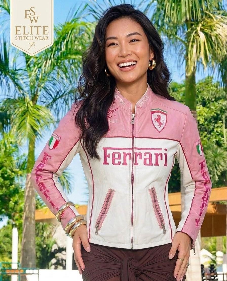 Ferrari jacket pink - Etsy 日本