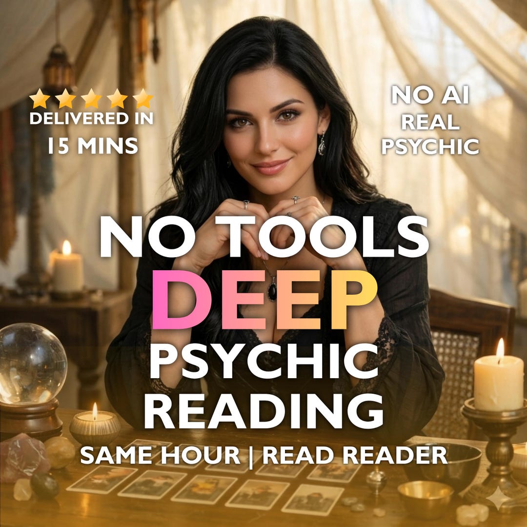 Same Hour No Tools Psychic Reading, Honest Medium, Clairvoyant Reading ...